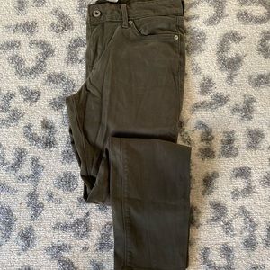 Olive Lucky Brand Lolita Skinny